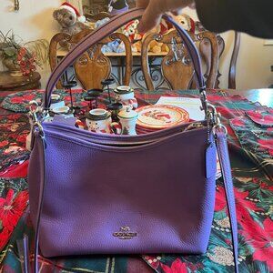 COACH Laurel Shoulder Hobo Bag In Iris - NWT!!
